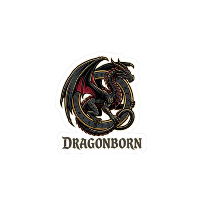 Dragon Emblem Kiss-Cut Stickers | fantasy art, tattoo style