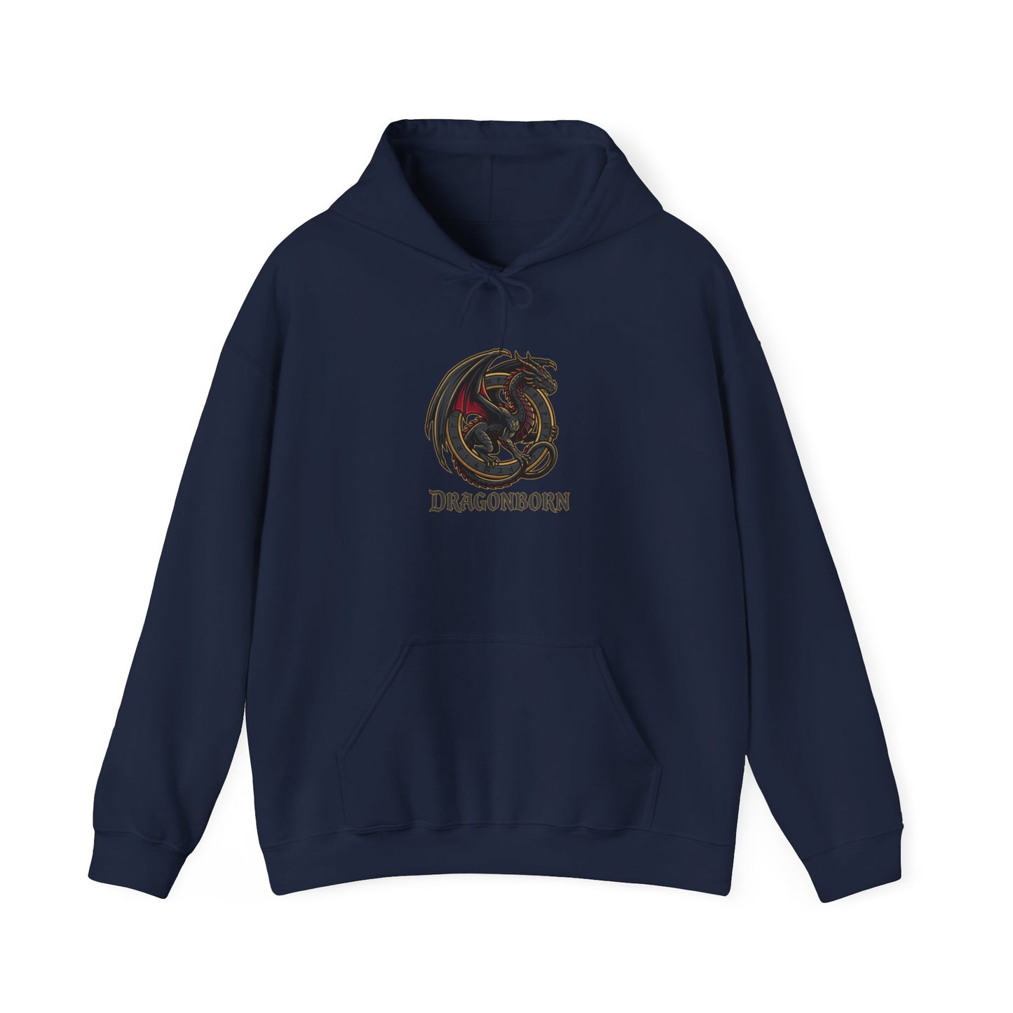 Dragon Emblem Hoodie | dragon, fantasy art, mythical creature