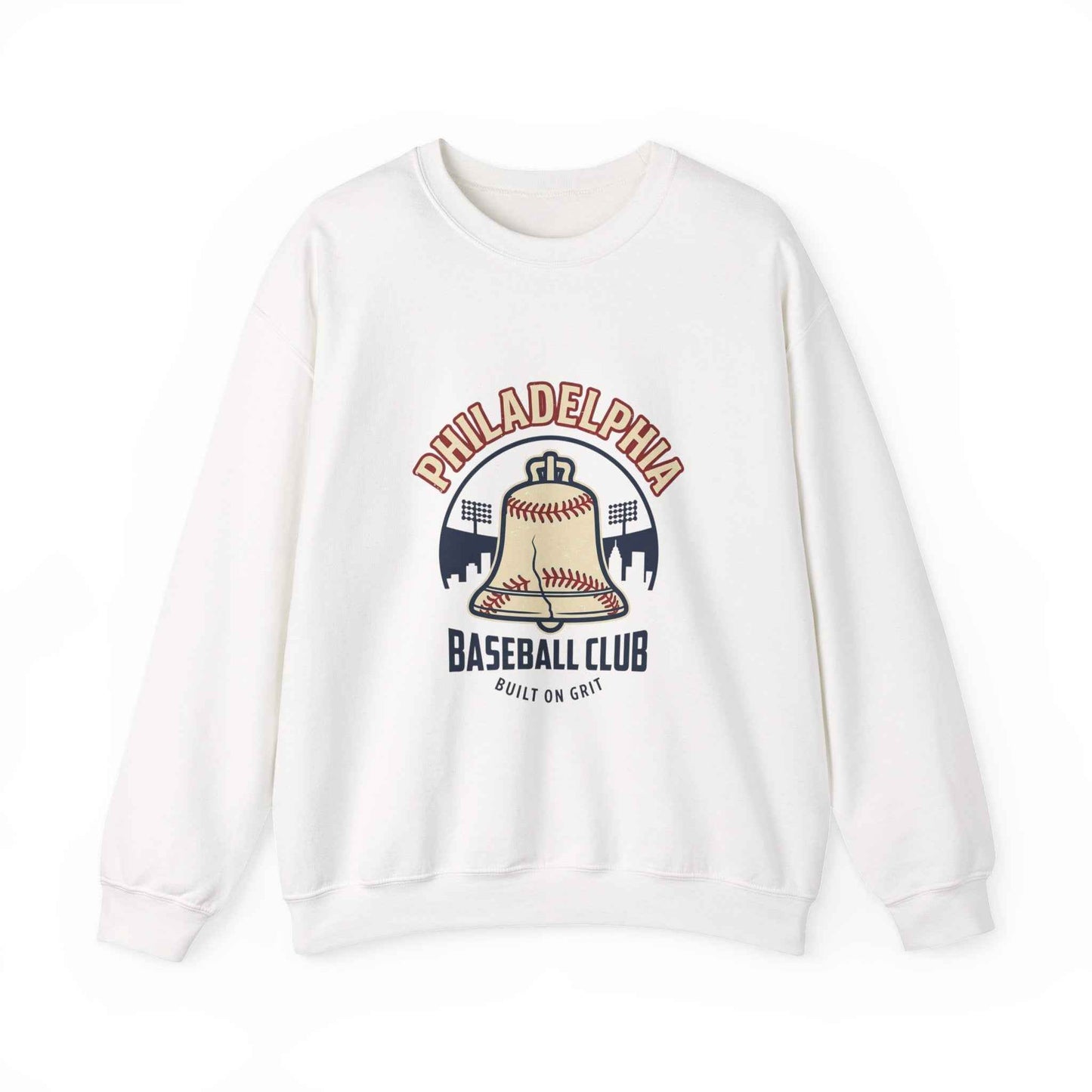 Philadelphia Baseball Club Crewneck Sweatshirt | Vintage Script, City Pride