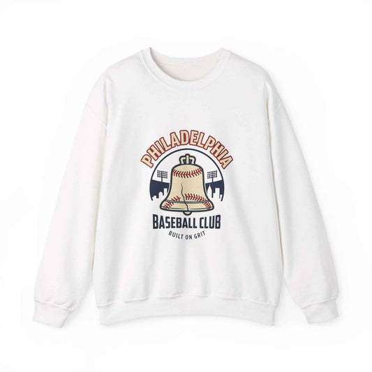 Philadelphia Baseball Club Crewneck Sweatshirt | Vintage Script, City Pride