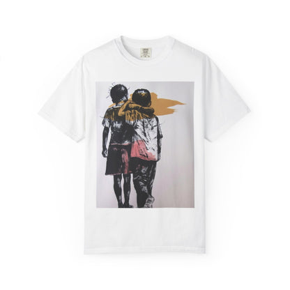 Bold Lines T-Shirt — Graphic Garment-Dyed Tee