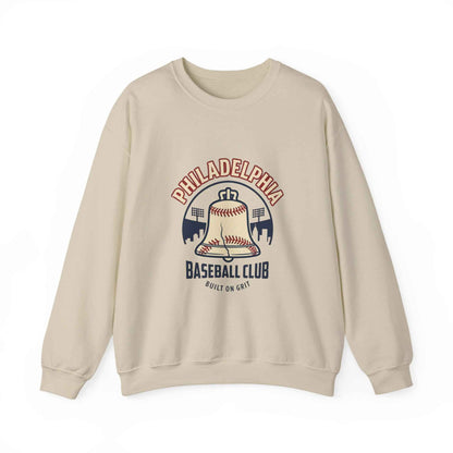 Philadelphia Baseball Club Crewneck Sweatshirt | Vintage Script, City Pride