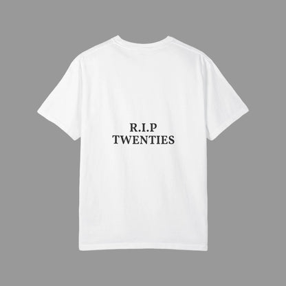 Bold Lines T-Shirt — Graphic Garment-Dyed Tee