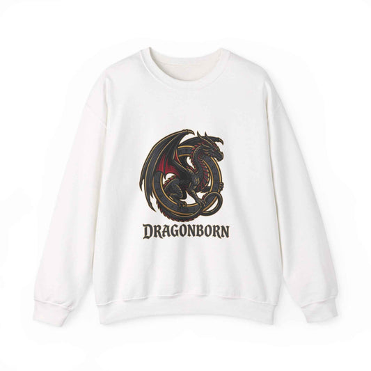 Dragonborn Sweatshirt | dragon, fantasy art, mythical creature