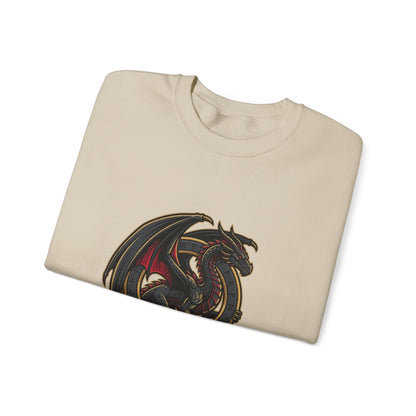 Dragonborn Sweatshirt | dragon, fantasy art, mythical creature