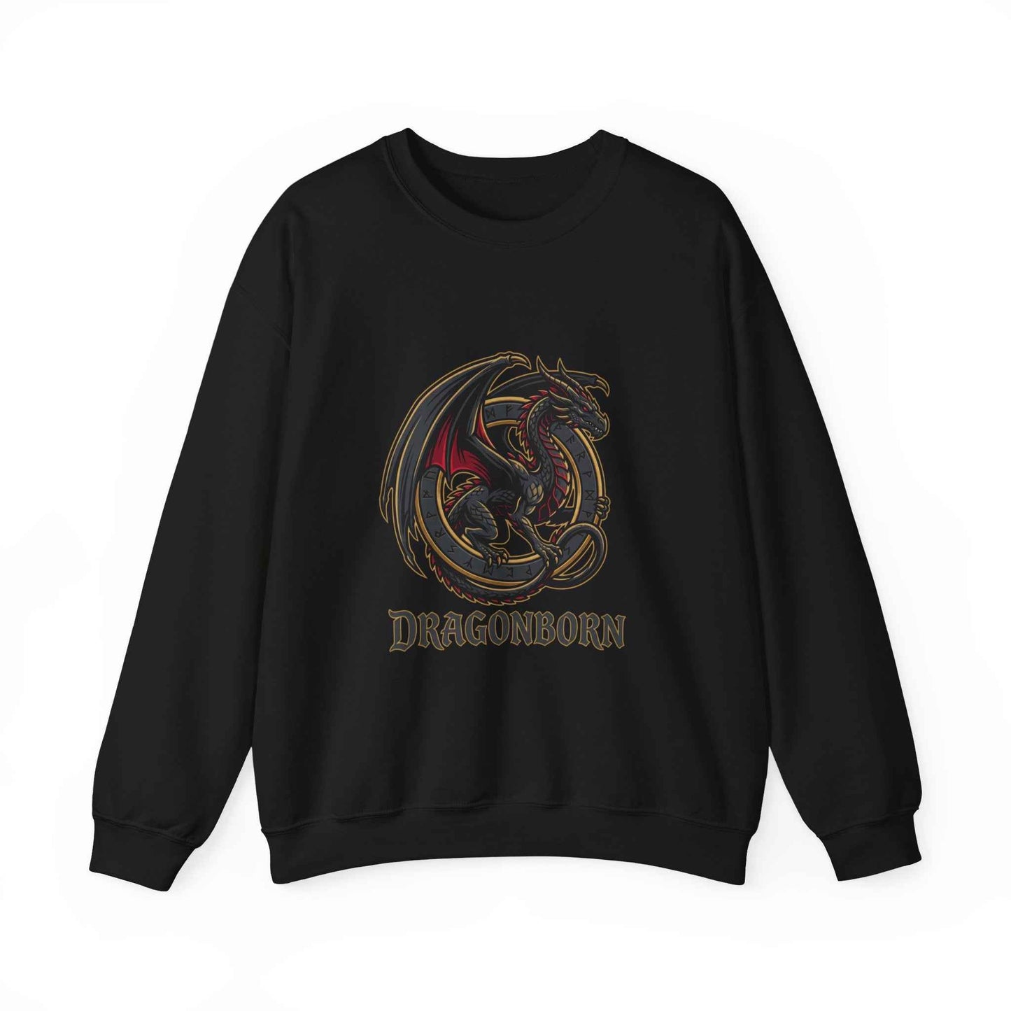 Dragonborn Sweatshirt | dragon, fantasy art, mythical creature