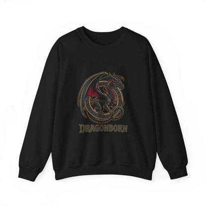 Dragonborn Sweatshirt | dragon, fantasy art, mythical creature