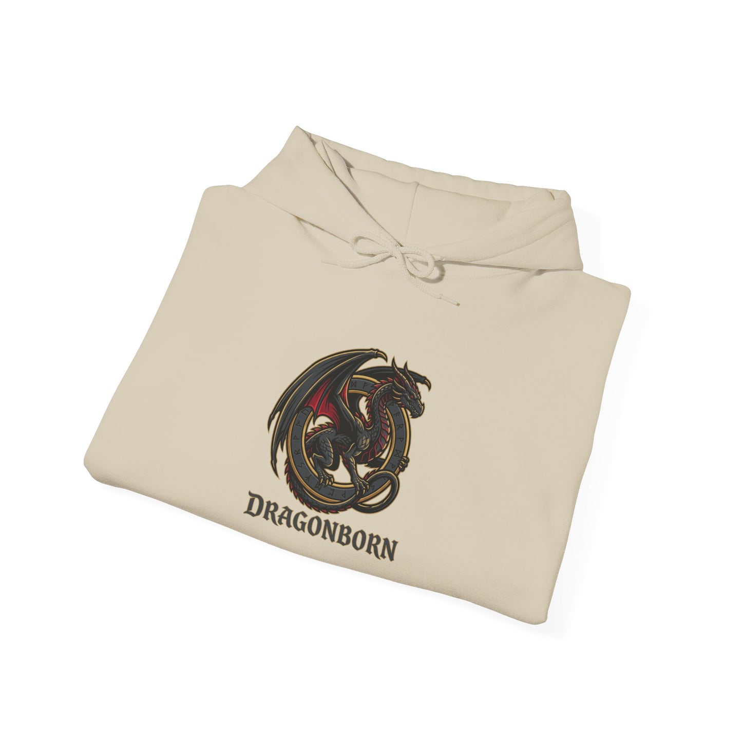 Dragon Emblem Hoodie | dragon, fantasy art, mythical creature