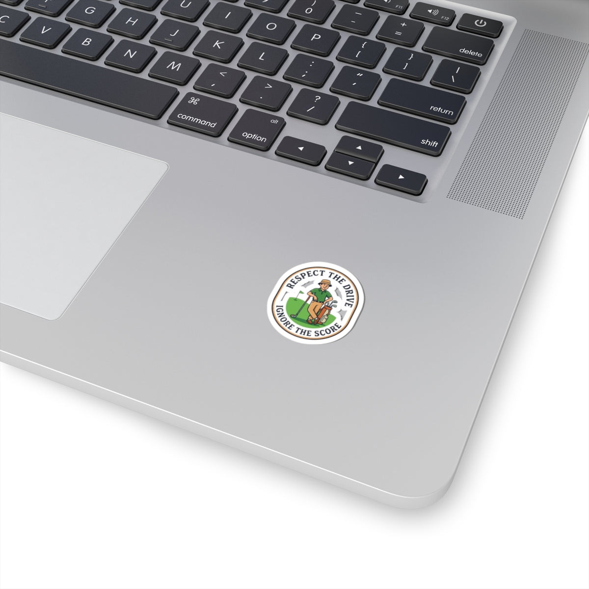 Respect The Drive, Ignore The Score Sticker | Golf, Bogey, Retro Country Club