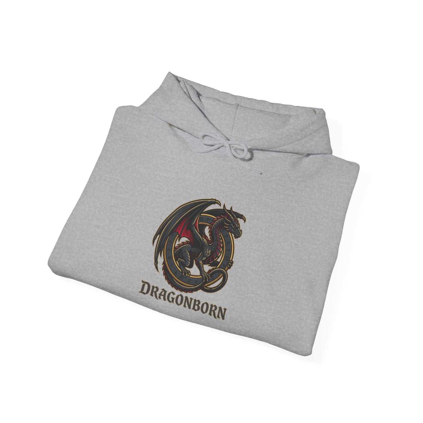 Dragon Emblem Hoodie | dragon, fantasy art, mythical creature