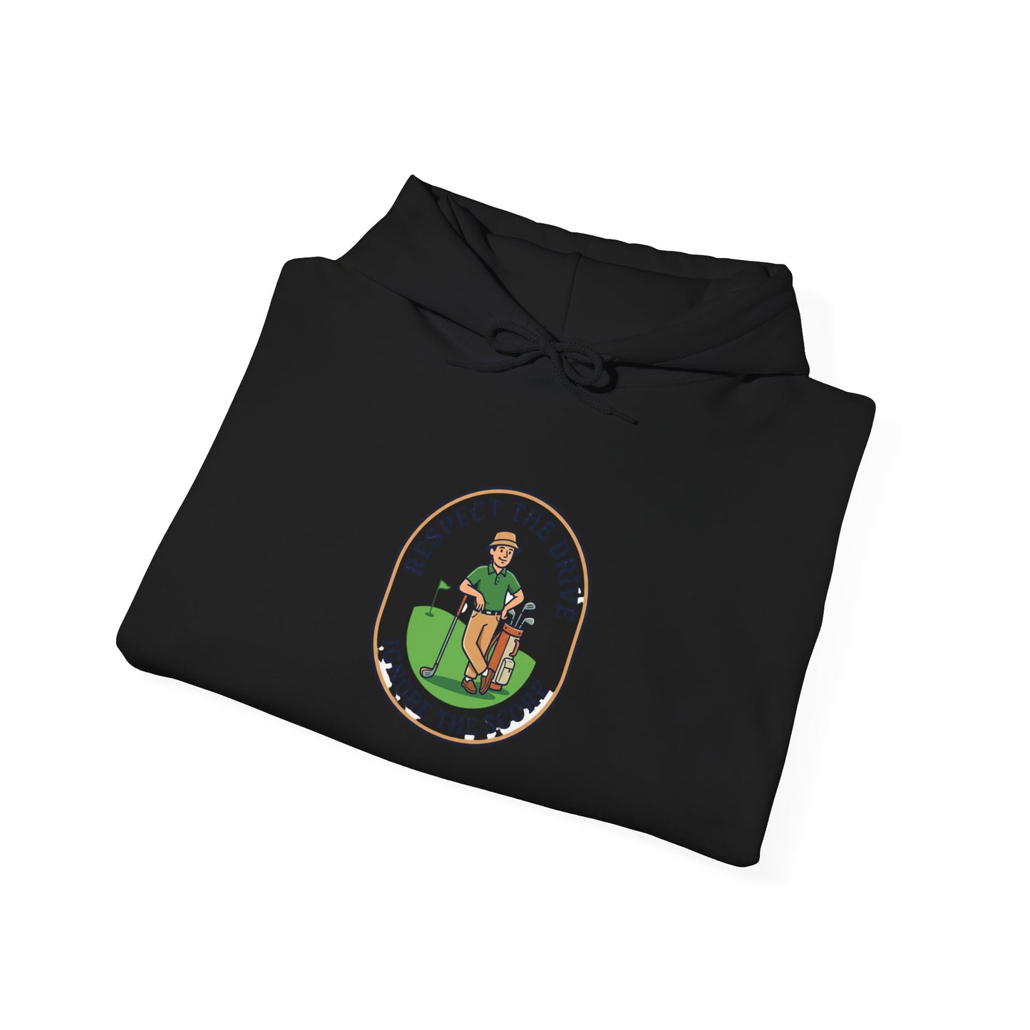 Respect the Drive Golf Hoodie | Retro Country Club, Bogey Par Humor